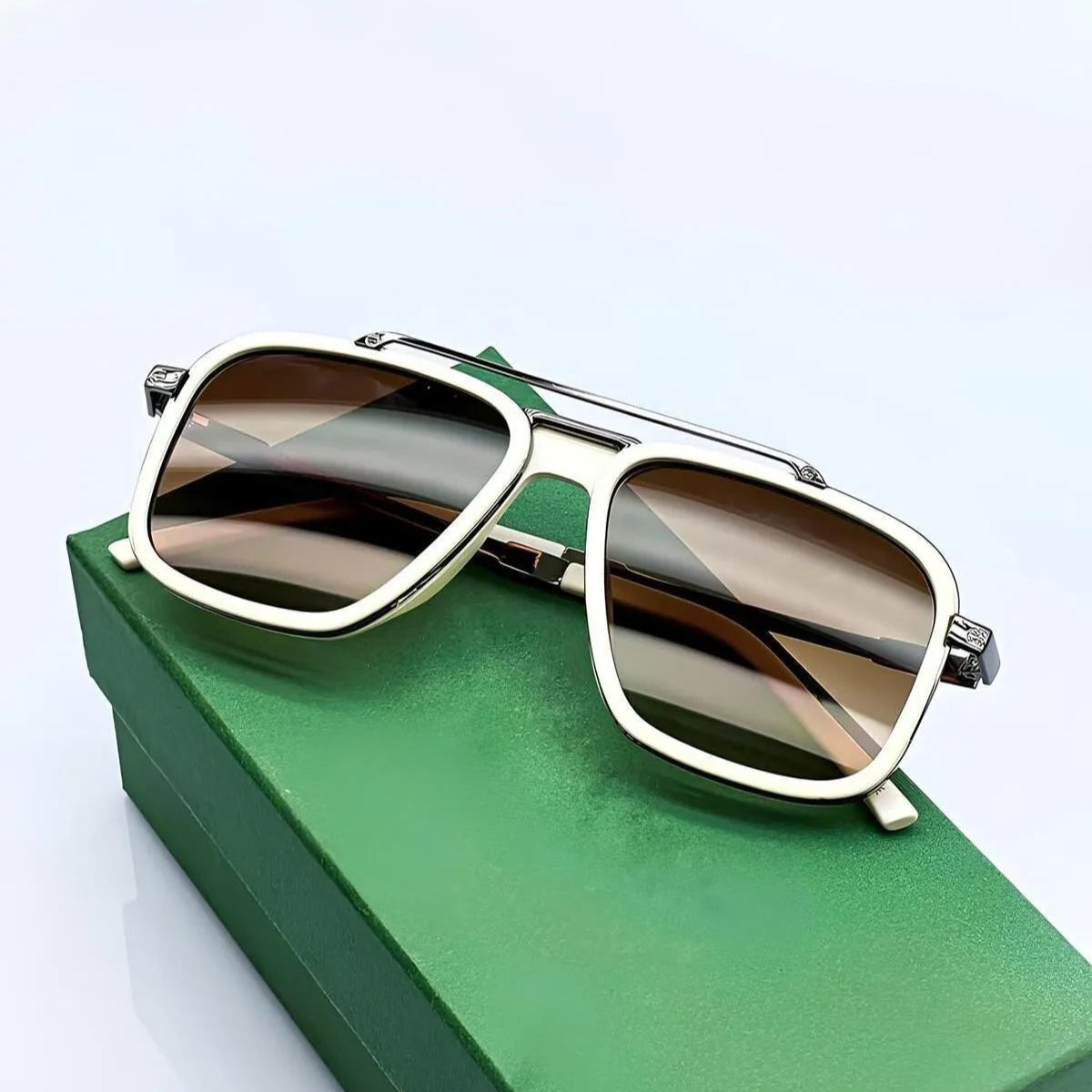Hablat Vintage Lüx Unisex Siyah Güneş Gözlüğü