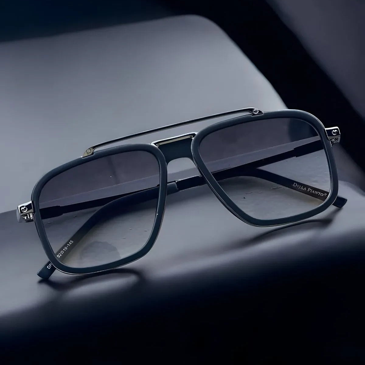 Hablat Vintage Lüx Unisex Siyah Güneş Gözlüğü
